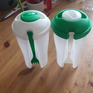 Travel food containers, set of 2!